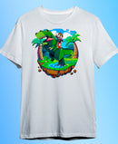 CAMISETA LOKI DINOSSAURO